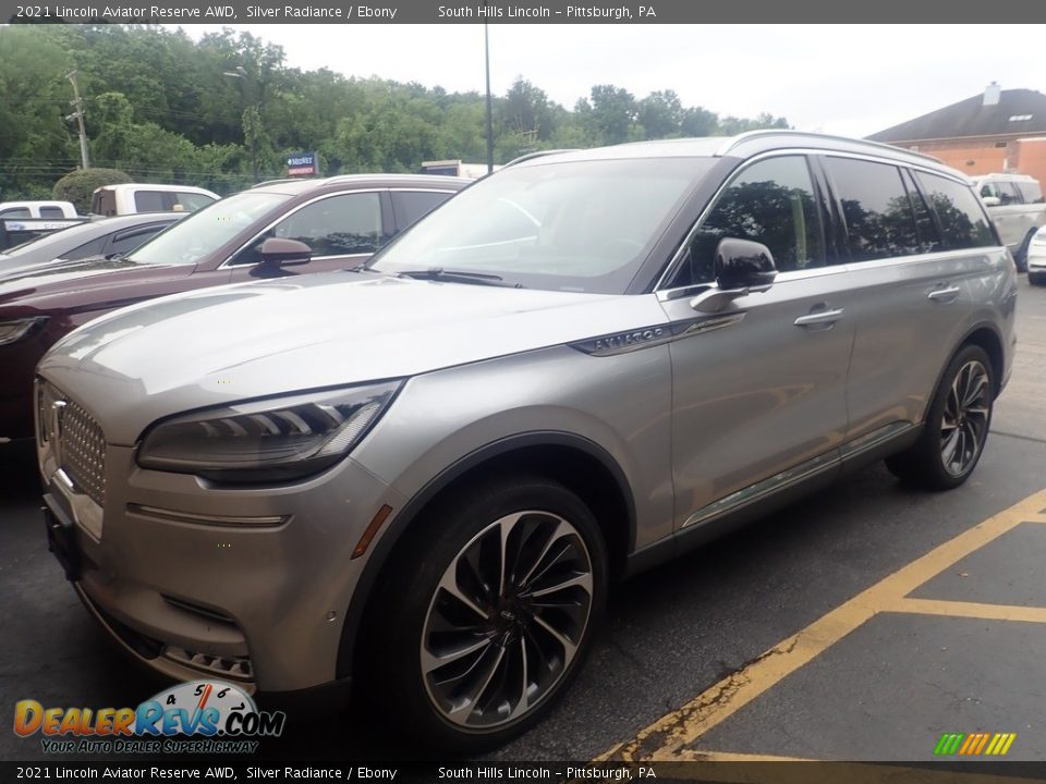 2021 Lincoln Aviator Reserve AWD Silver Radiance / Ebony Photo #1