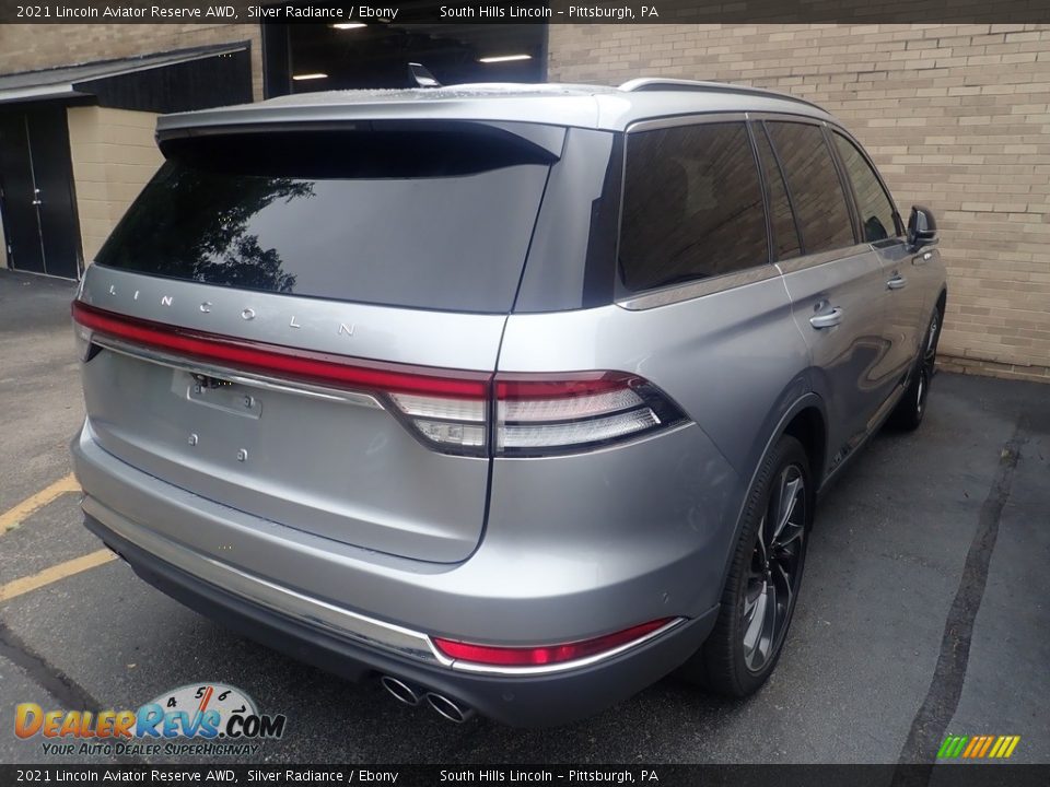 2021 Lincoln Aviator Reserve AWD Silver Radiance / Ebony Photo #4