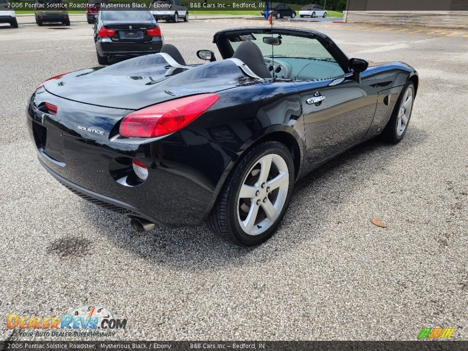 2006 Pontiac Solstice Roadster Mysterious Black / Ebony Photo #15