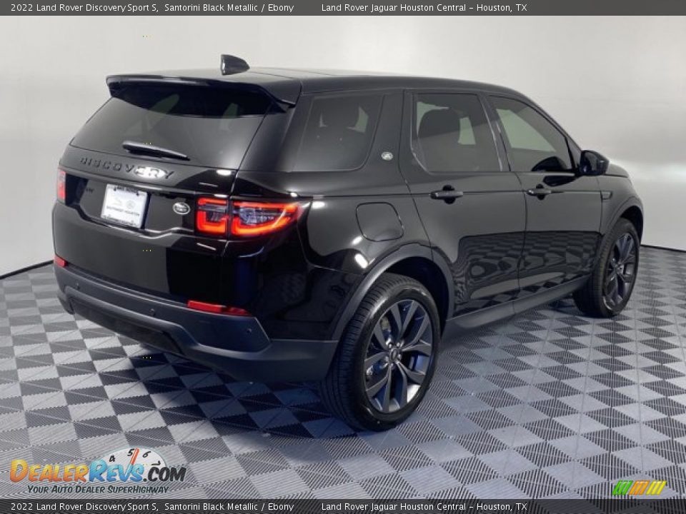 2022 Land Rover Discovery Sport S Santorini Black Metallic / Ebony Photo #2