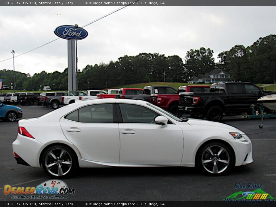 2014 Lexus IS 350 Starfire Pearl / Black Photo #6