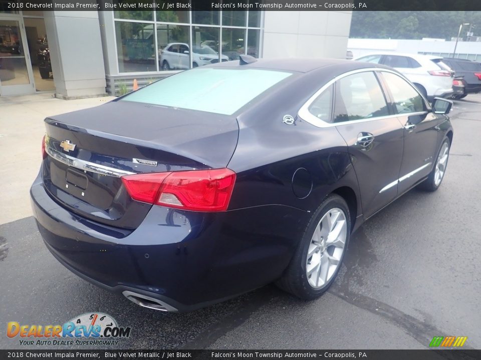 2018 Chevrolet Impala Premier Blue Velvet Metallic / Jet Black Photo #2