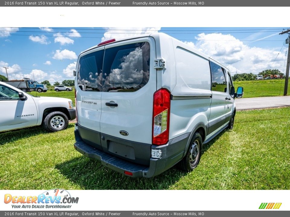 2016 Ford Transit 150 Van XL LR Regular Oxford White / Pewter Photo #4