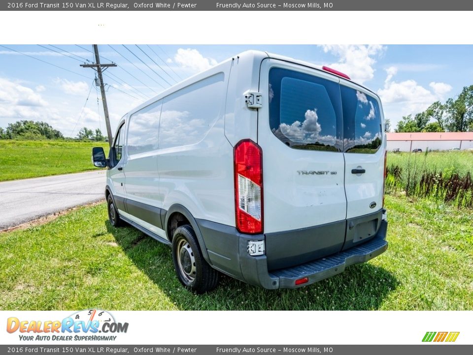 2016 Ford Transit 150 Van XL LR Regular Oxford White / Pewter Photo #6