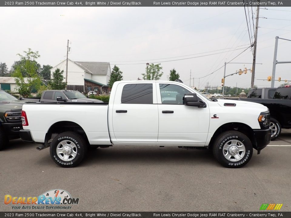 Bright White 2023 Ram 2500 Tradesman Crew Cab 4x4 Photo #6