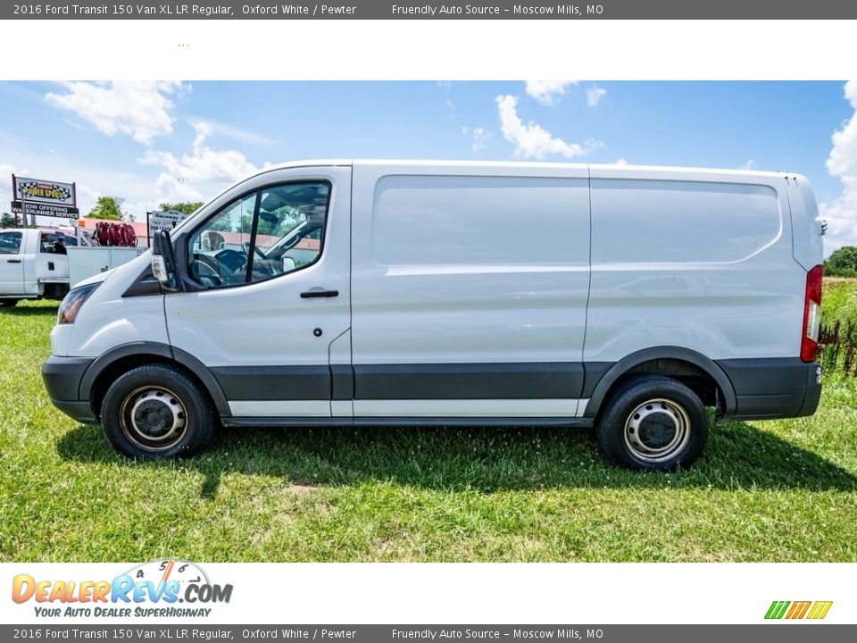 2016 Ford Transit 150 Van XL LR Regular Oxford White / Pewter Photo #7