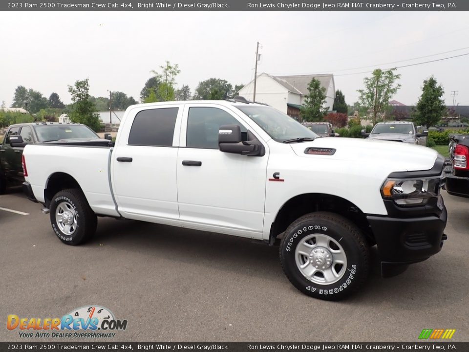 Front 3/4 View of 2023 Ram 2500 Tradesman Crew Cab 4x4 Photo #7