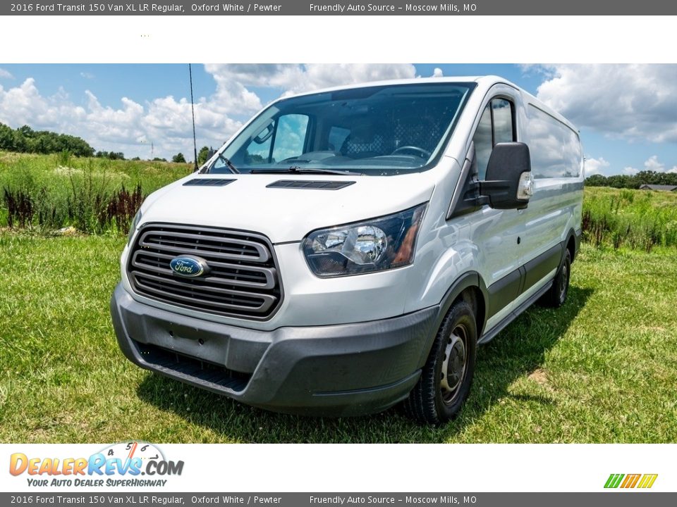 2016 Ford Transit 150 Van XL LR Regular Oxford White / Pewter Photo #8