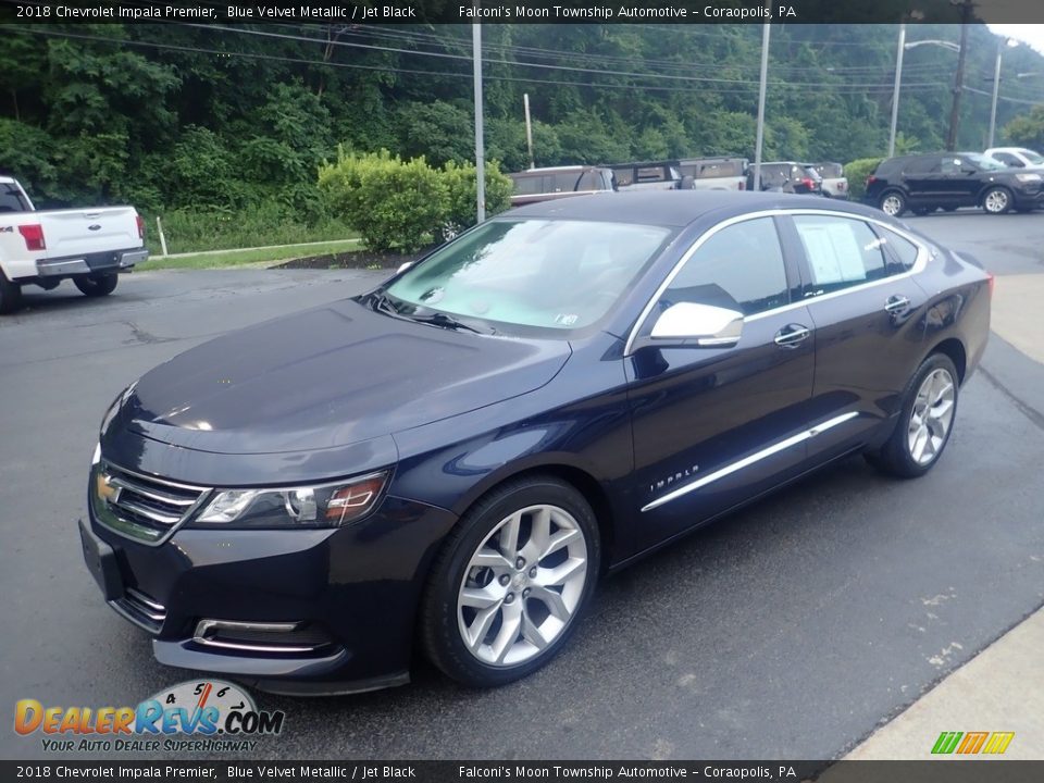 2018 Chevrolet Impala Premier Blue Velvet Metallic / Jet Black Photo #7