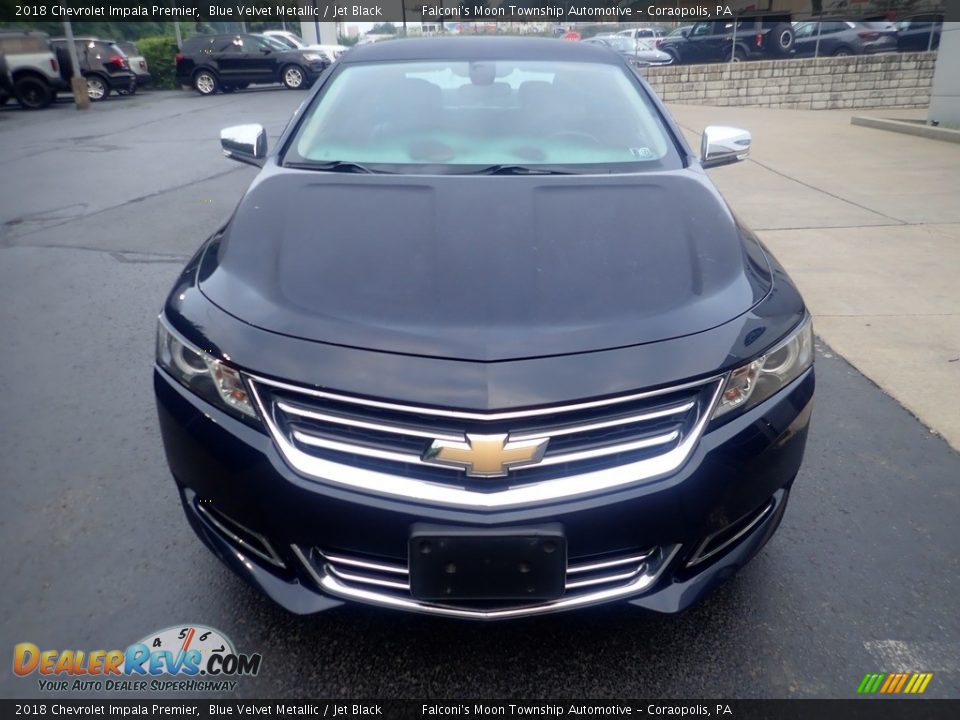 2018 Chevrolet Impala Premier Blue Velvet Metallic / Jet Black Photo #8