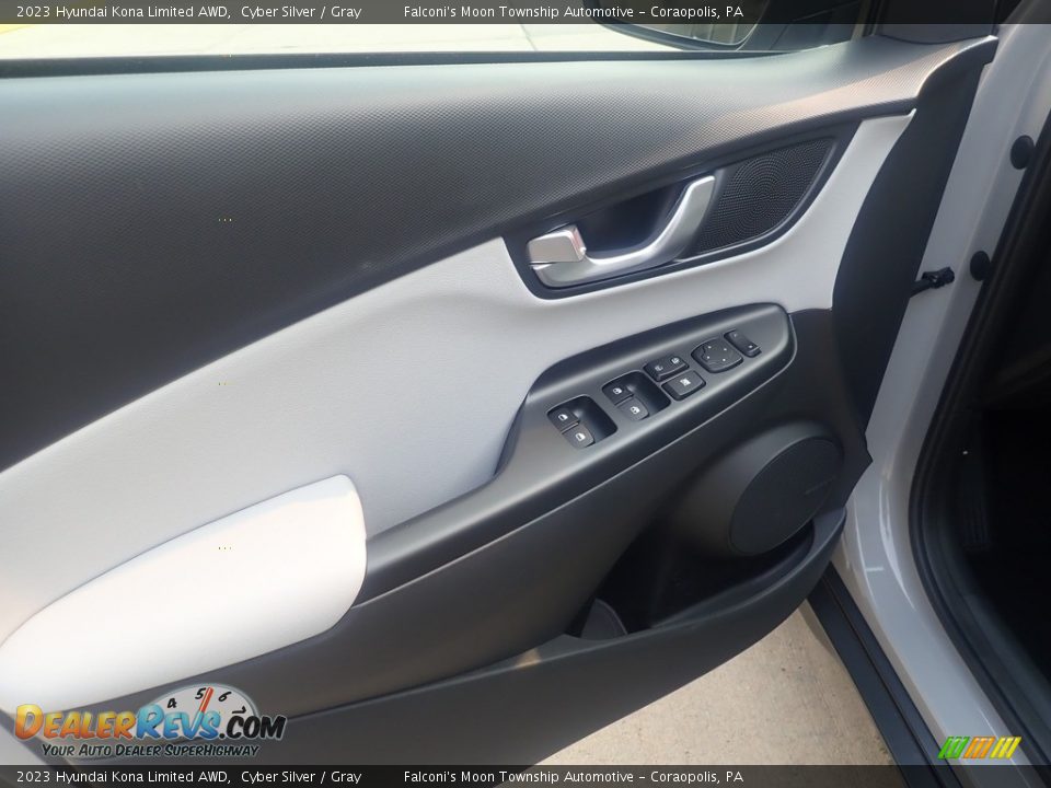 2023 Hyundai Kona Limited AWD Cyber Silver / Gray Photo #14