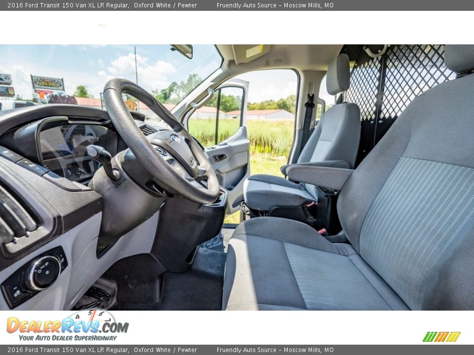 2016 Ford Transit 150 Van XL LR Regular Oxford White / Pewter Photo #18