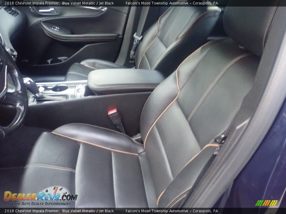 2018 Chevrolet Impala Premier Blue Velvet Metallic / Jet Black Photo #16