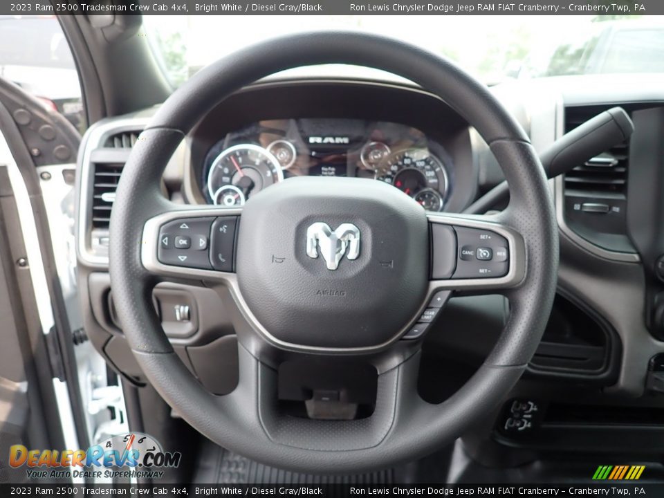 2023 Ram 2500 Tradesman Crew Cab 4x4 Steering Wheel Photo #19