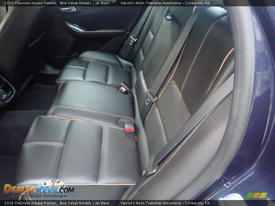 2018 Chevrolet Impala Premier Blue Velvet Metallic / Jet Black Photo #17