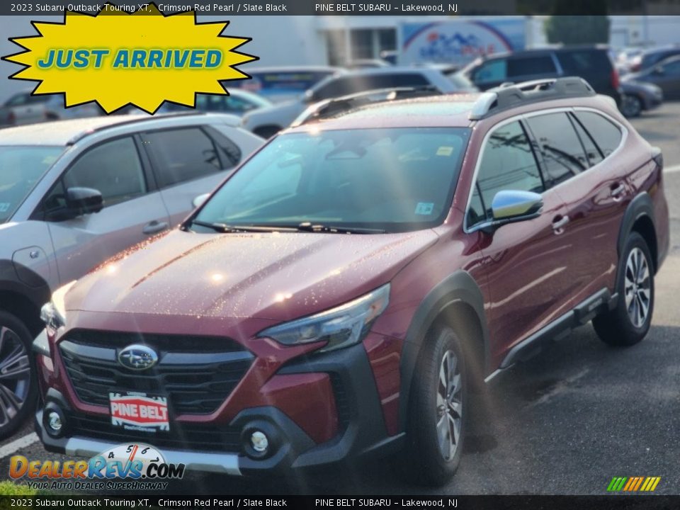 2023 Subaru Outback Touring XT Crimson Red Pearl / Slate Black Photo #1