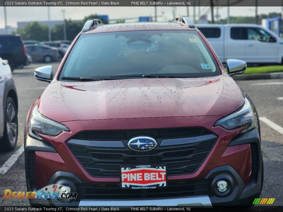 2023 Subaru Outback Touring XT Crimson Red Pearl / Slate Black Photo #2