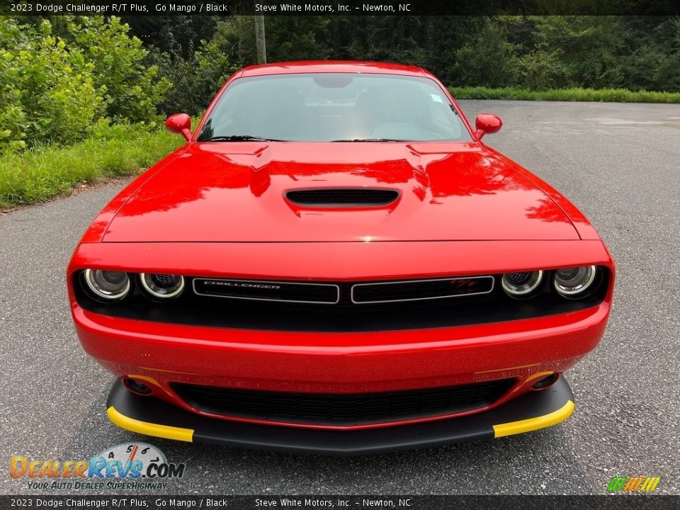 2023 Dodge Challenger R/T Plus Go Mango / Black Photo #3