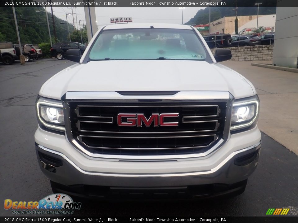 Summit White 2018 GMC Sierra 1500 Regular Cab Photo #8