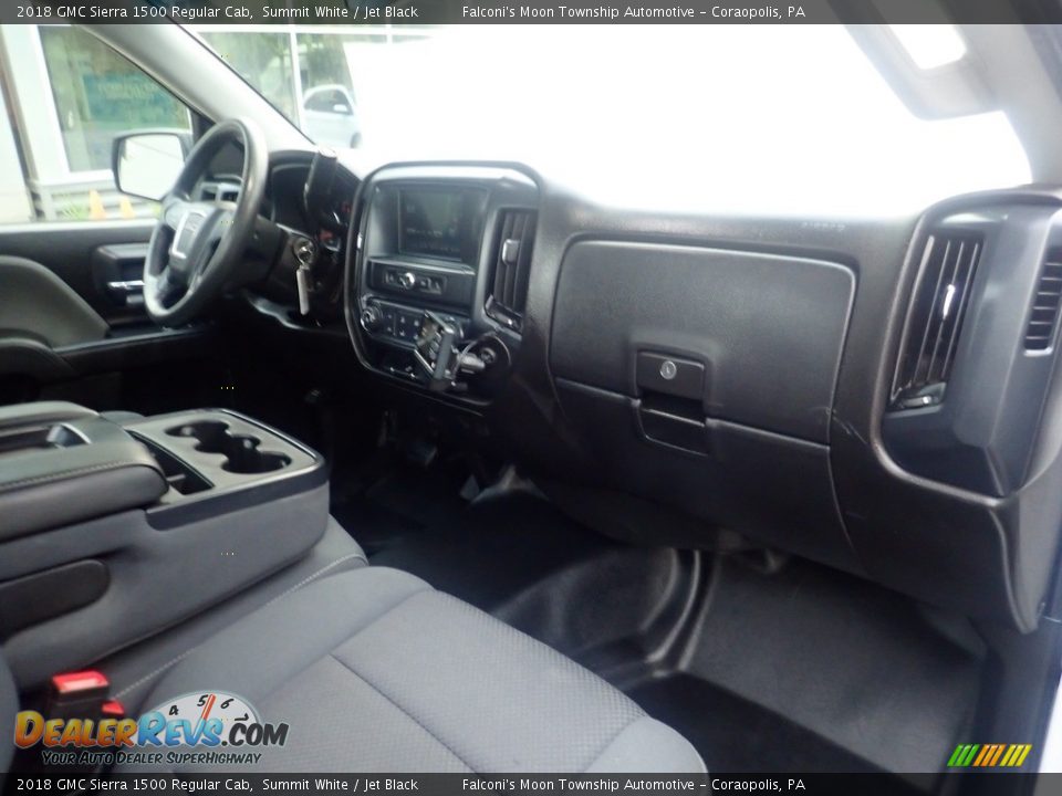 Dashboard of 2018 GMC Sierra 1500 Regular Cab Photo #12