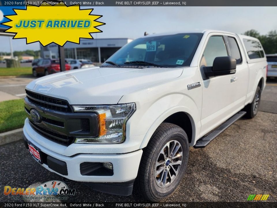 2020 Ford F150 XLT SuperCrew 4x4 Oxford White / Black Photo #1