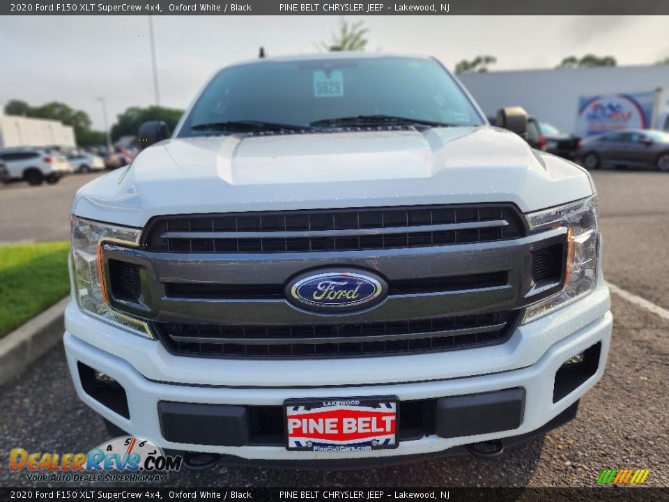 2020 Ford F150 XLT SuperCrew 4x4 Oxford White / Black Photo #2