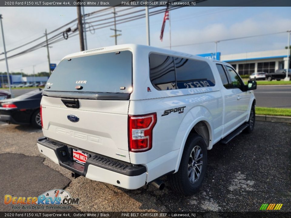 2020 Ford F150 XLT SuperCrew 4x4 Oxford White / Black Photo #3