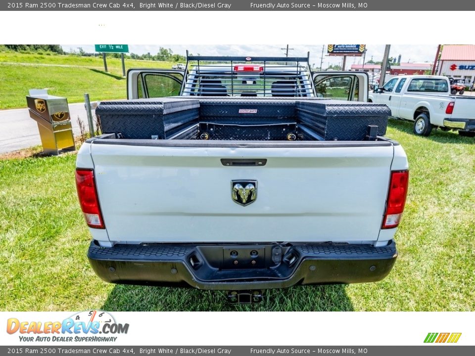 2015 Ram 2500 Tradesman Crew Cab 4x4 Bright White / Black/Diesel Gray Photo #21