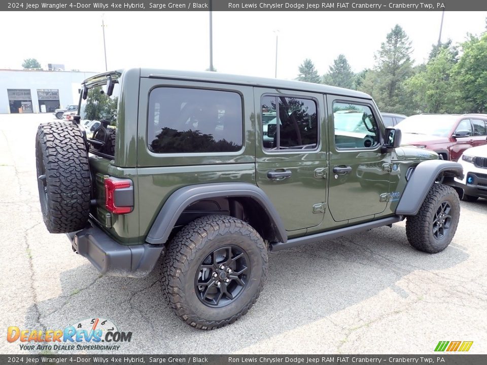 Sarge Green 2024 Jeep Wrangler 4-Door Willys 4xe Hybrid Photo #5