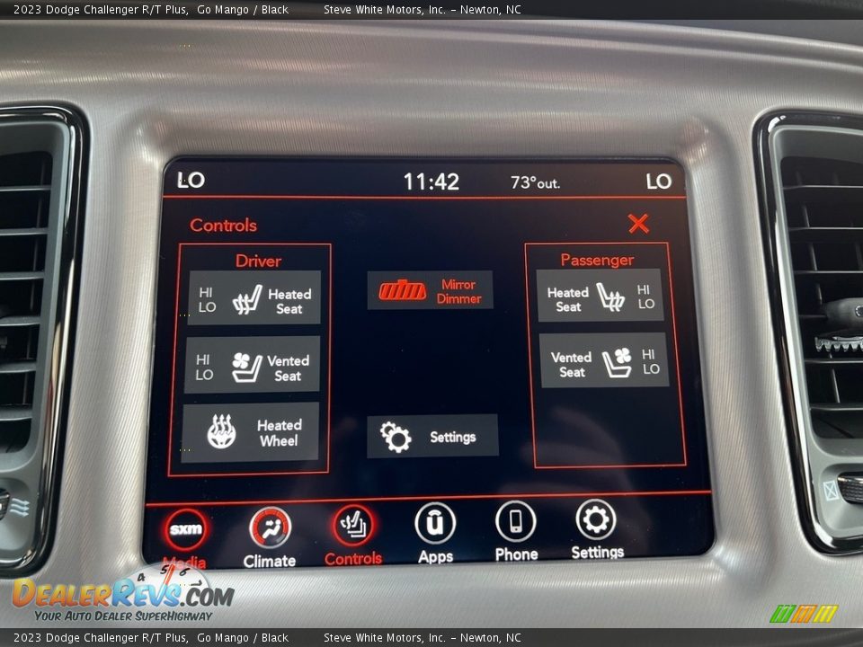 Controls of 2023 Dodge Challenger R/T Plus Photo #20