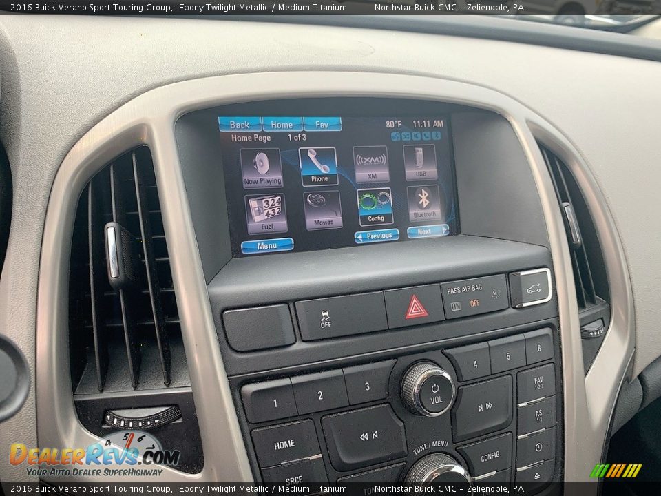 Controls of 2016 Buick Verano Sport Touring Group Photo #5