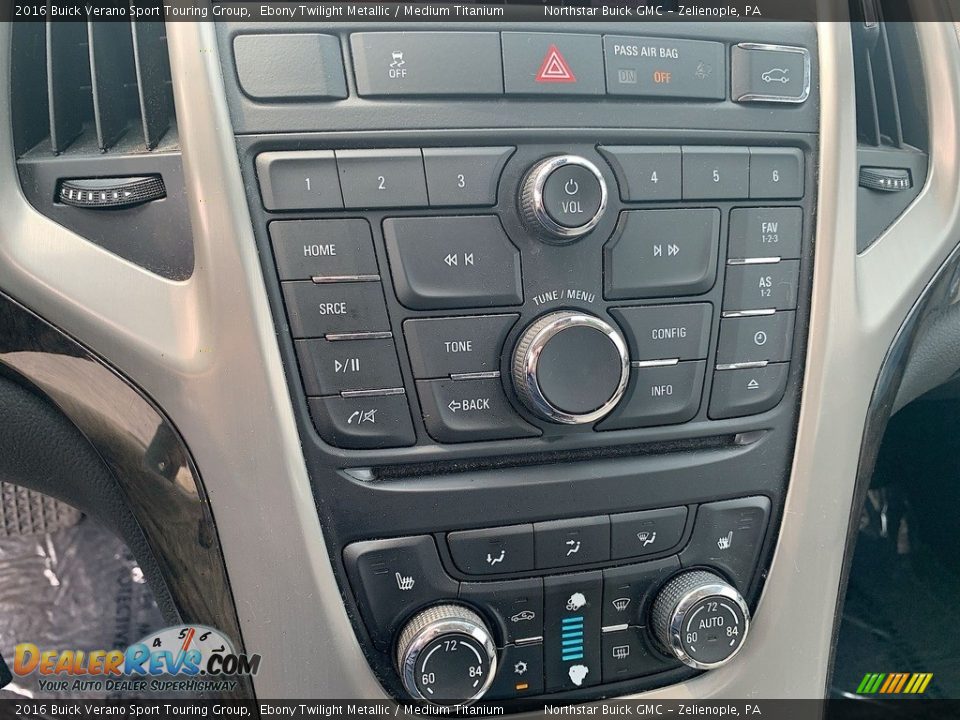 Controls of 2016 Buick Verano Sport Touring Group Photo #8