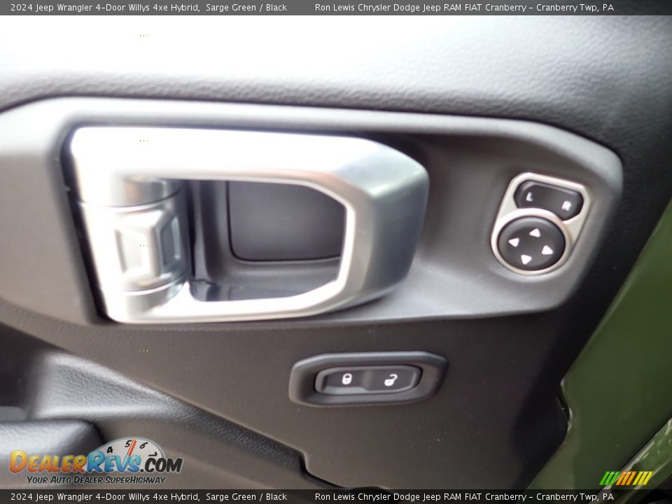 Door Panel of 2024 Jeep Wrangler 4-Door Willys 4xe Hybrid Photo #16