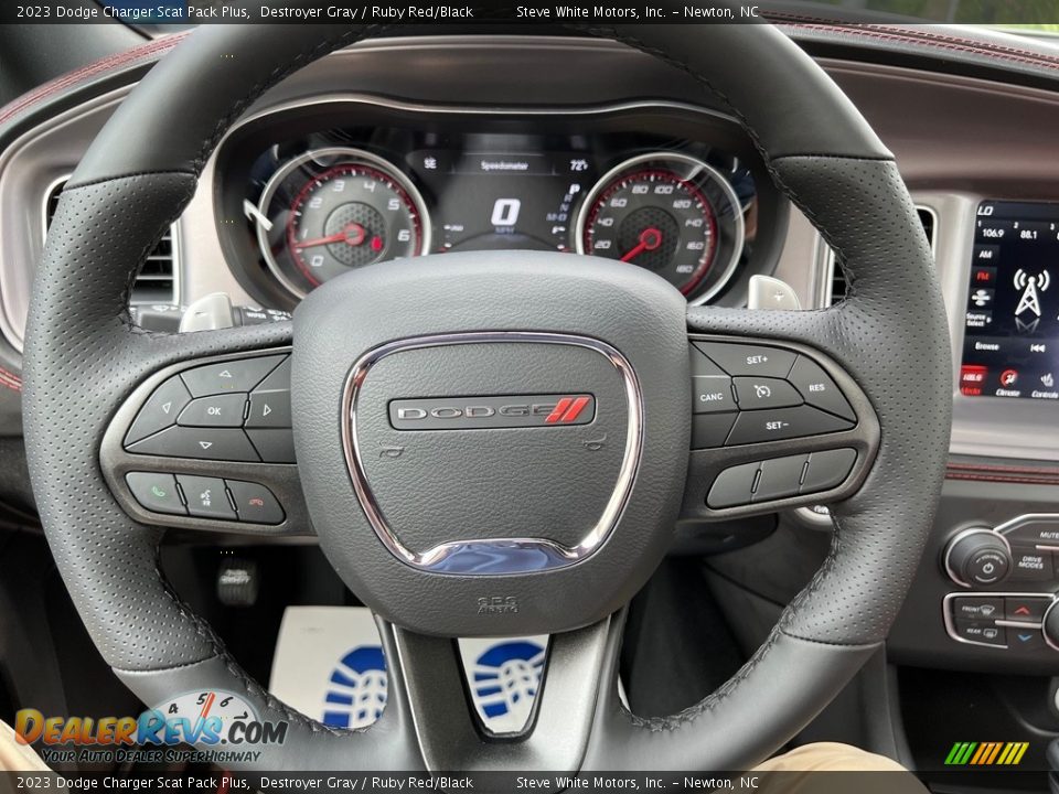 2023 Dodge Charger Scat Pack Plus Steering Wheel Photo #20