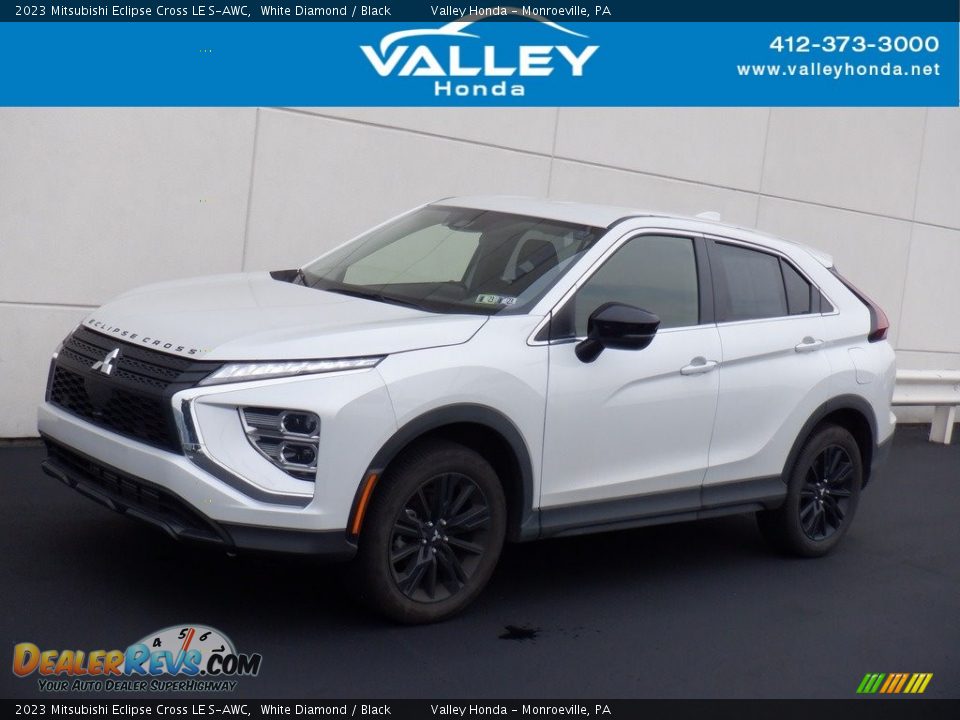 2023 Mitsubishi Eclipse Cross LE S-AWC White Diamond / Black Photo #1