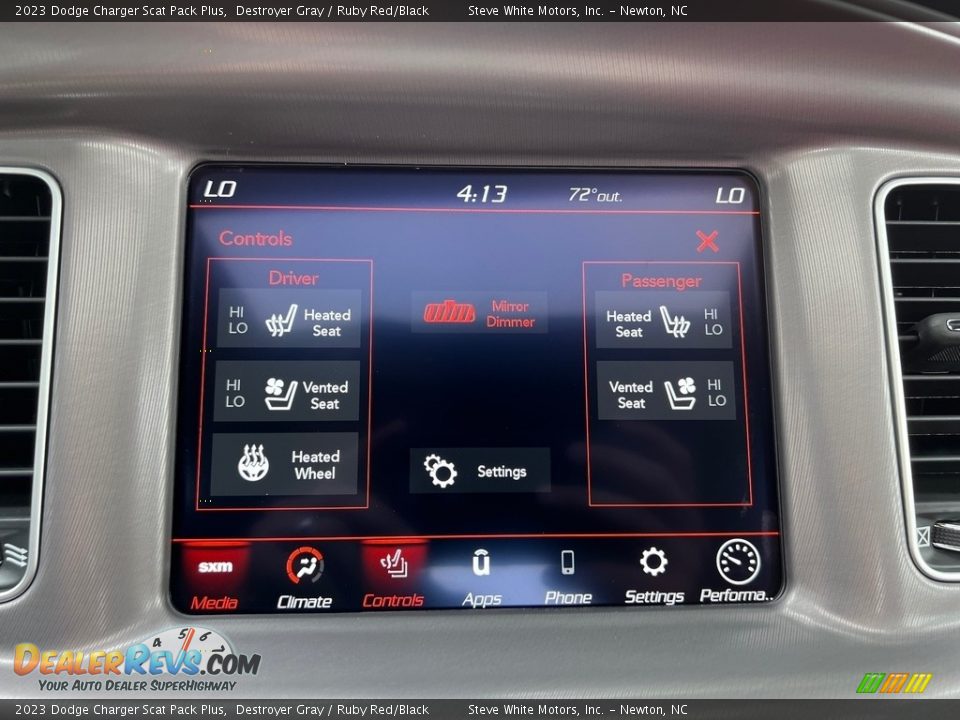 Controls of 2023 Dodge Charger Scat Pack Plus Photo #23