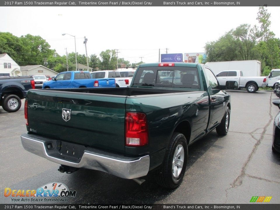 2017 Ram 1500 Tradesman Regular Cab Timberline Green Pearl / Black/Diesel Gray Photo #4