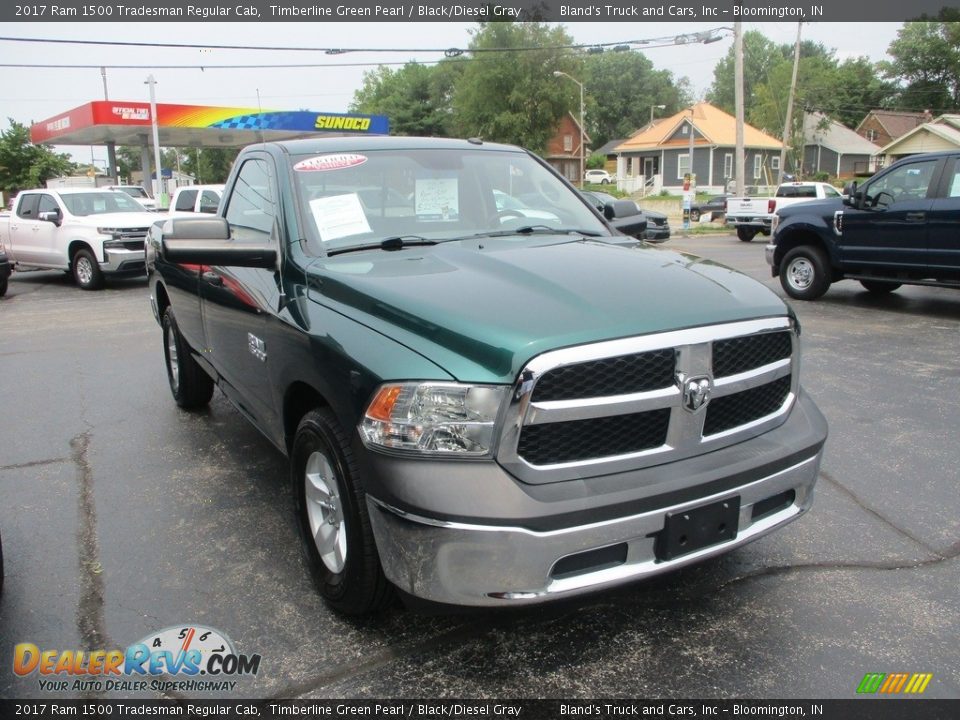 Front 3/4 View of 2017 Ram 1500 Tradesman Regular Cab Photo #5