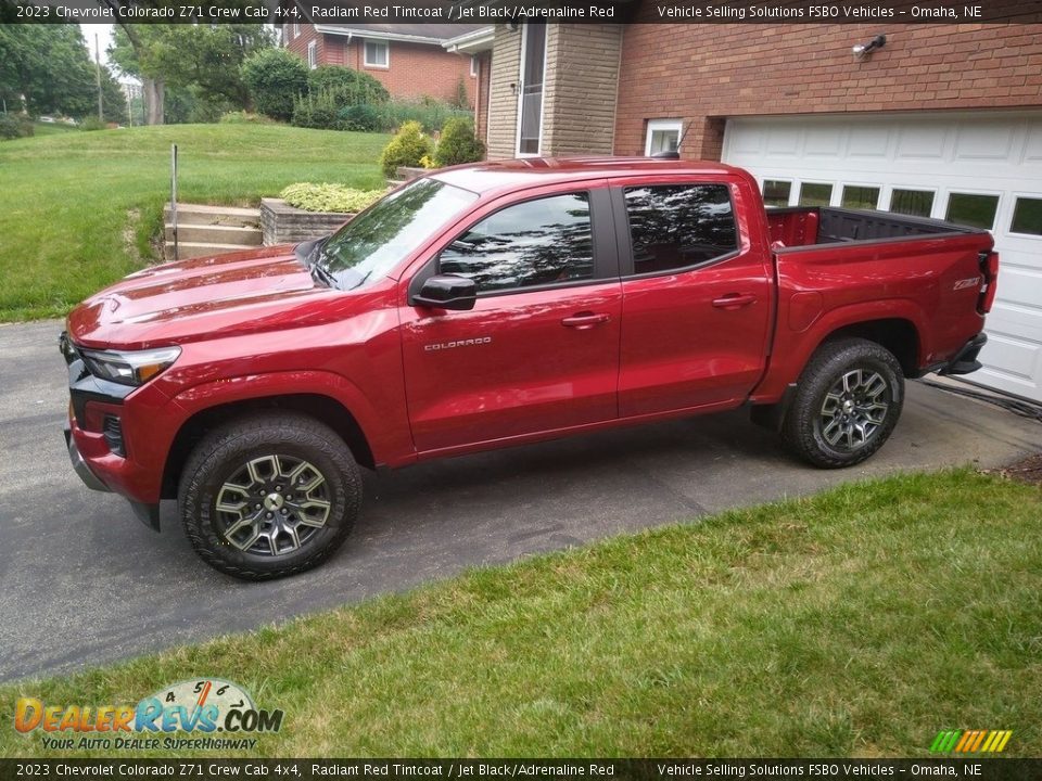 2023 Chevrolet Colorado Z71 Crew Cab 4x4 Radiant Red Tintcoat / Jet Black/Adrenaline Red Photo #1