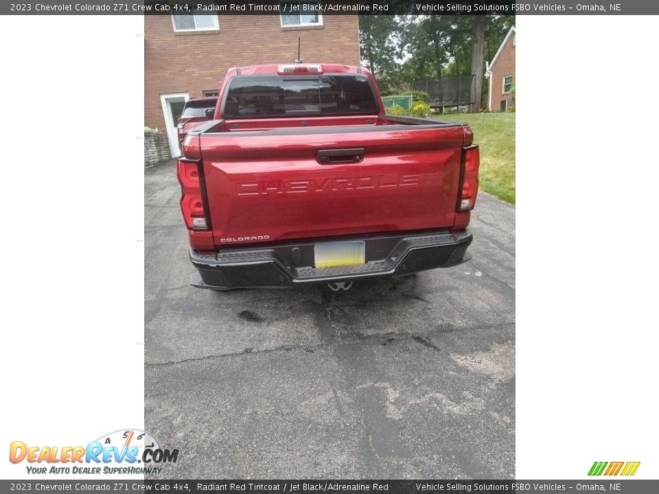 2023 Chevrolet Colorado Z71 Crew Cab 4x4 Radiant Red Tintcoat / Jet Black/Adrenaline Red Photo #4