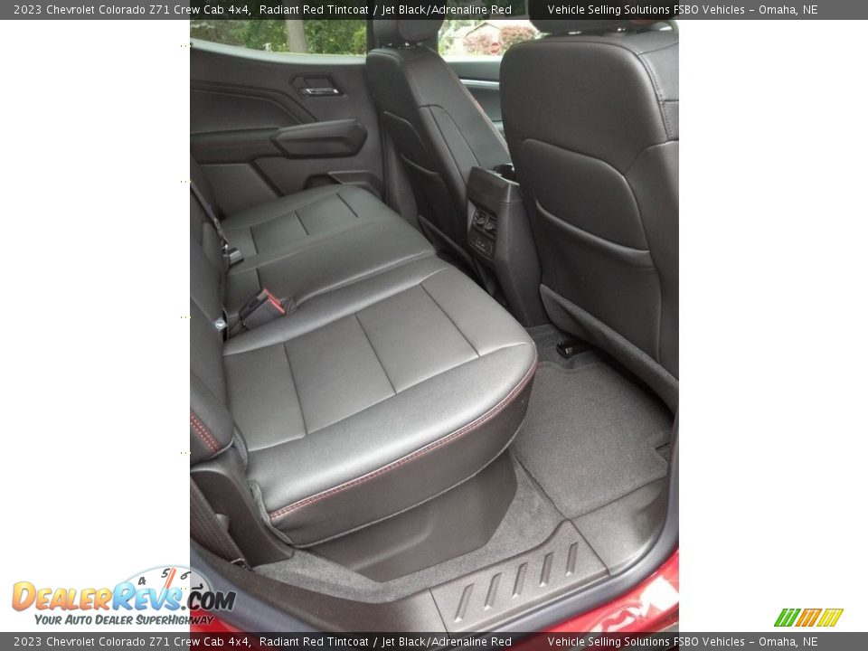 Rear Seat of 2023 Chevrolet Colorado Z71 Crew Cab 4x4 Photo #12