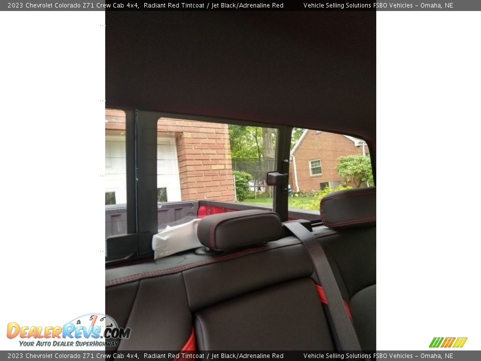 2023 Chevrolet Colorado Z71 Crew Cab 4x4 Radiant Red Tintcoat / Jet Black/Adrenaline Red Photo #13