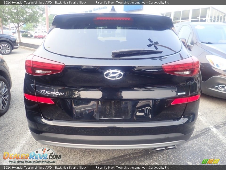 2020 Hyundai Tucson Limited AWD Black Noir Pearl / Black Photo #3