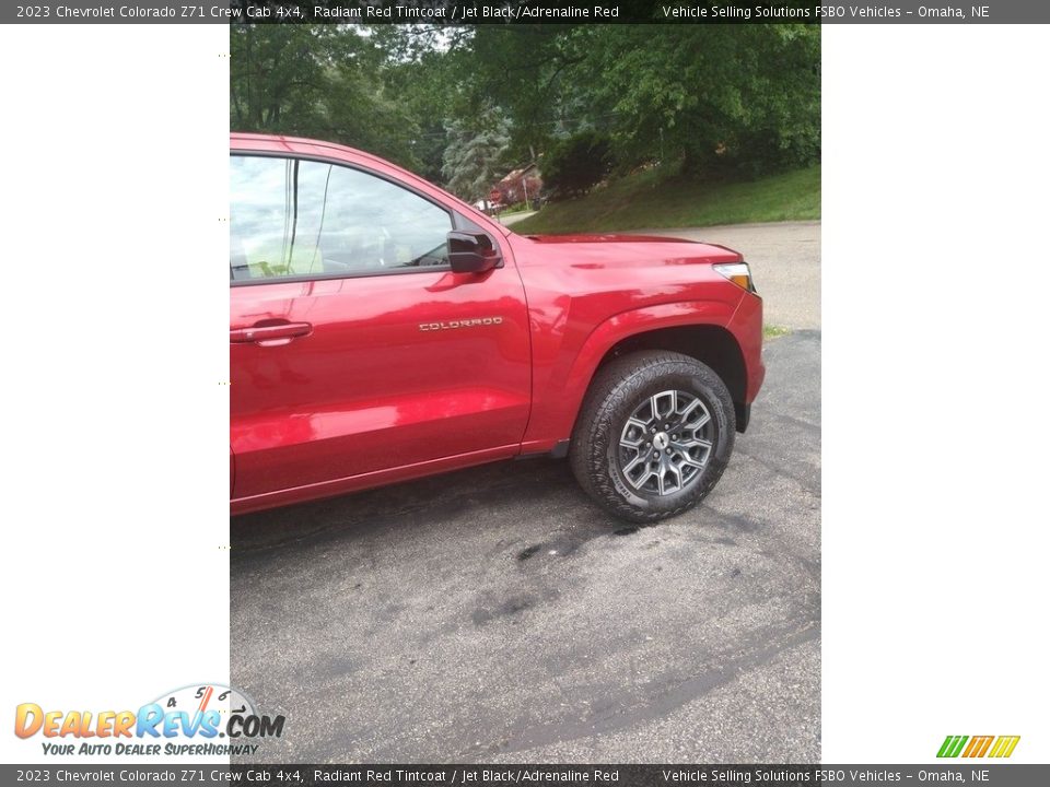 2023 Chevrolet Colorado Z71 Crew Cab 4x4 Radiant Red Tintcoat / Jet Black/Adrenaline Red Photo #21