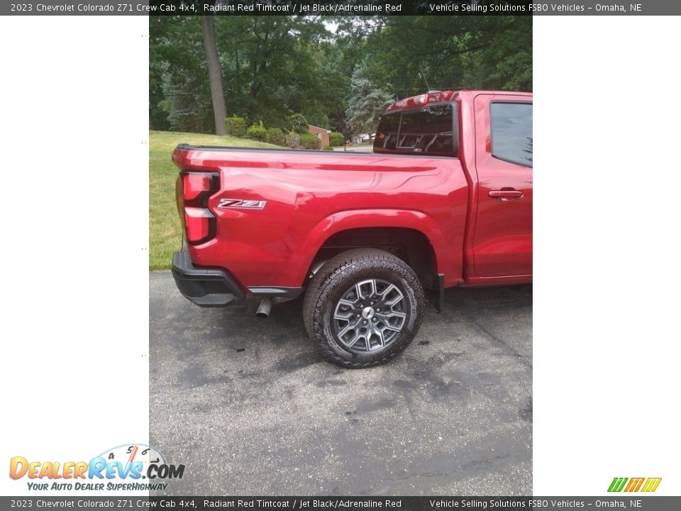 2023 Chevrolet Colorado Z71 Crew Cab 4x4 Radiant Red Tintcoat / Jet Black/Adrenaline Red Photo #22