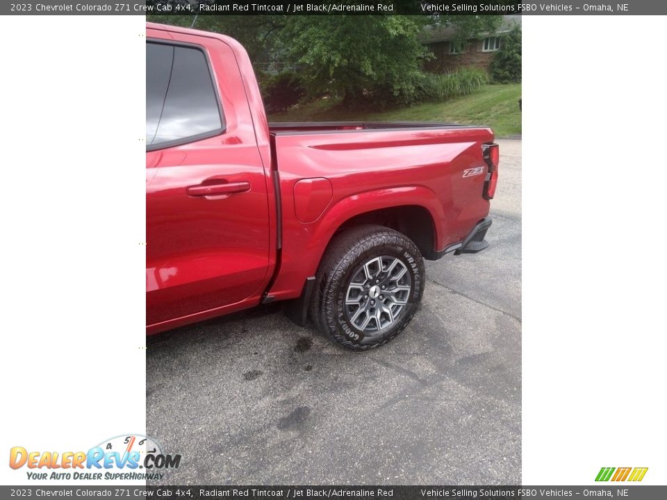 2023 Chevrolet Colorado Z71 Crew Cab 4x4 Radiant Red Tintcoat / Jet Black/Adrenaline Red Photo #23