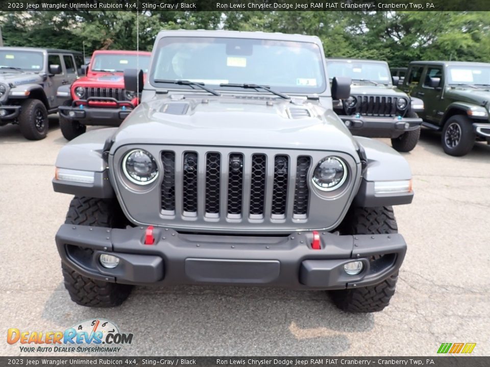 Sting-Gray 2023 Jeep Wrangler Unlimited Rubicon 4x4 Photo #8