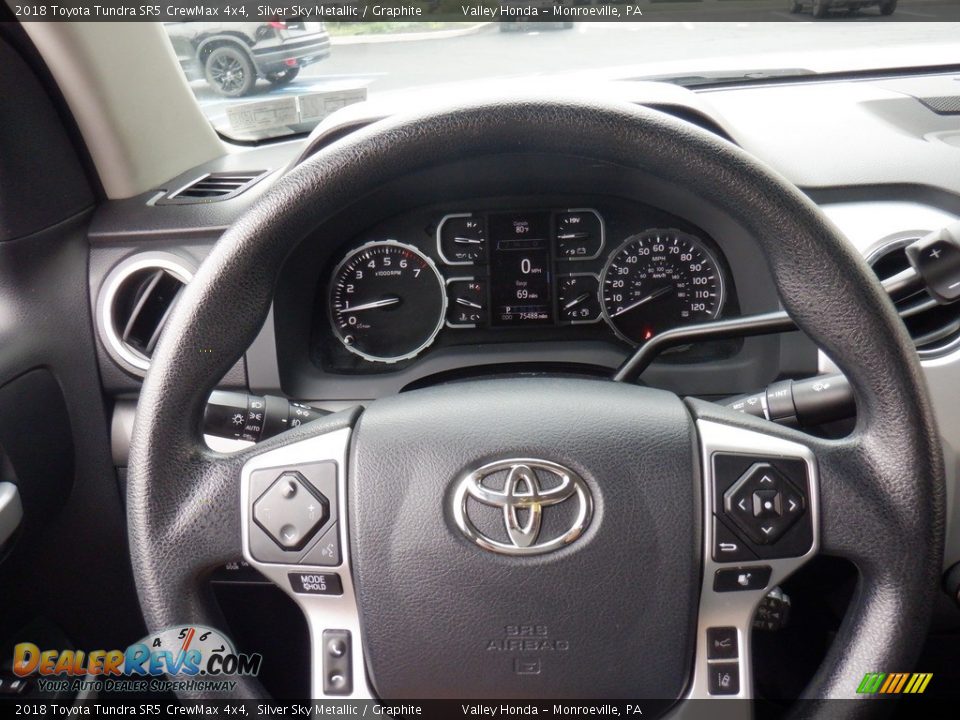 2018 Toyota Tundra SR5 CrewMax 4x4 Steering Wheel Photo #26