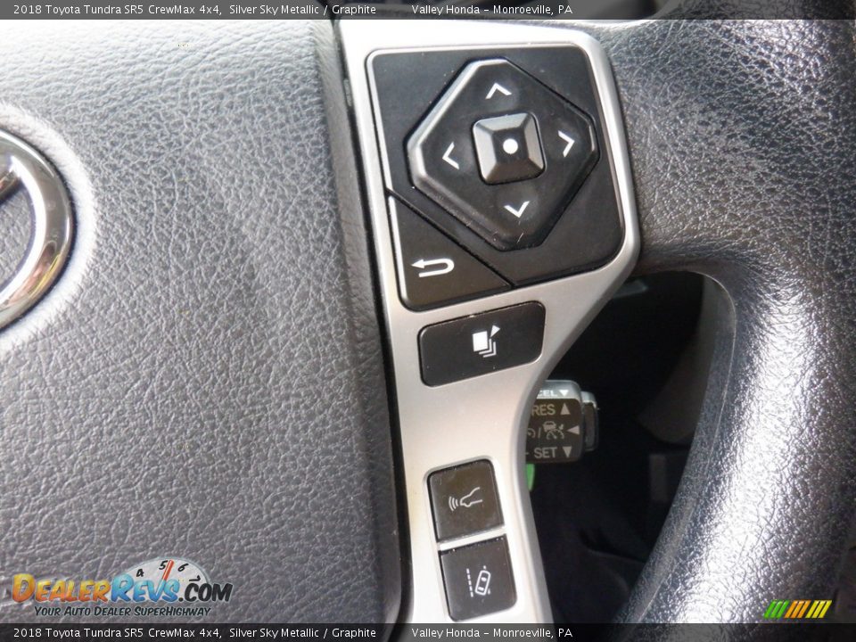 2018 Toyota Tundra SR5 CrewMax 4x4 Steering Wheel Photo #28