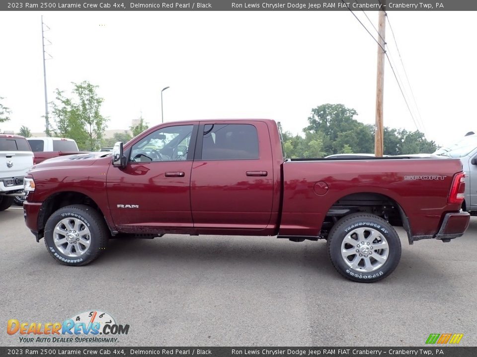 Delmonico Red Pearl 2023 Ram 2500 Laramie Crew Cab 4x4 Photo #2